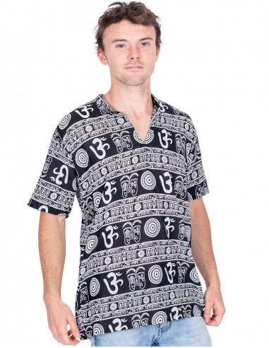 Shirt with Om Symbol