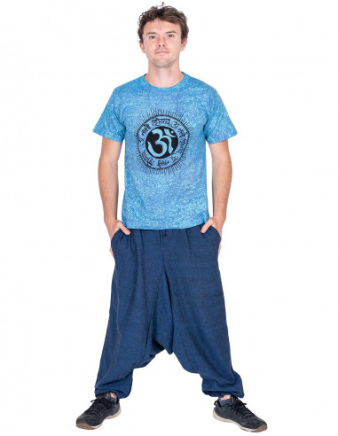 copy of HPA50035 - Blue Harem Pants