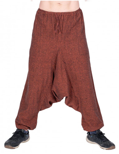 pantalon-afgano-marron-hombre-lino