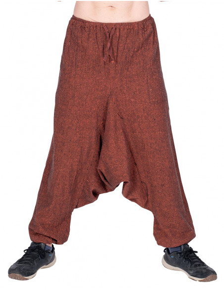 copy of HPA50039 - Brown Harem Pants