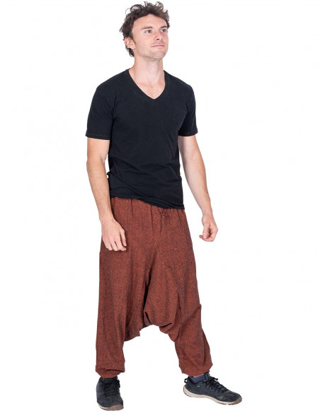 Brown Harem Pants
