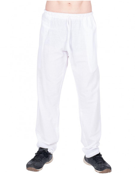Straight White Pants