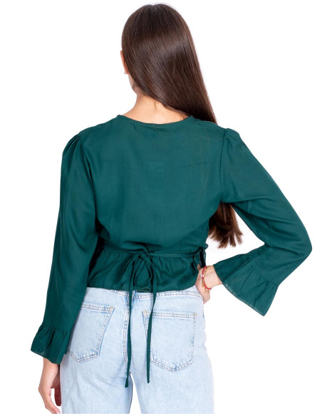 camisa-original-verde-volantes-corta