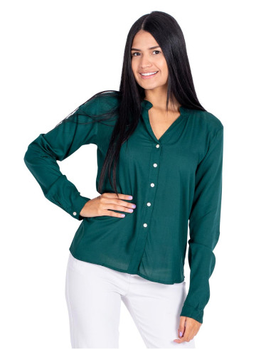 Green Buttoned Shirt