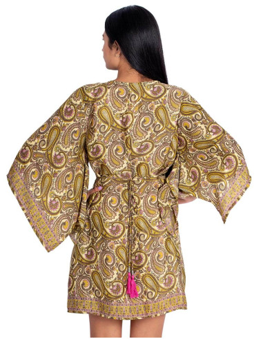 vestido-midi-mangas-amplias-estampado-amarillo