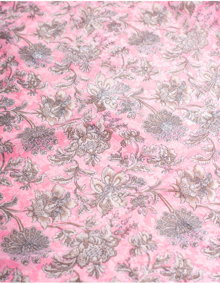 Silk Floral Dress