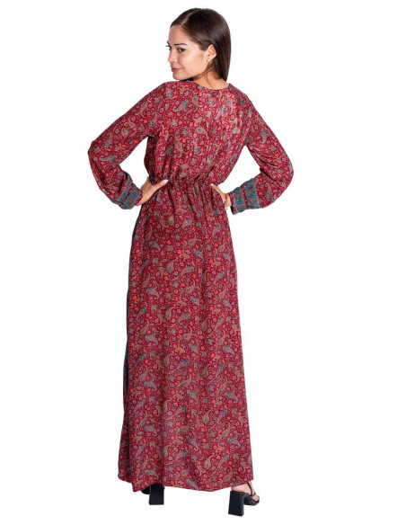 Paisley Long Dress