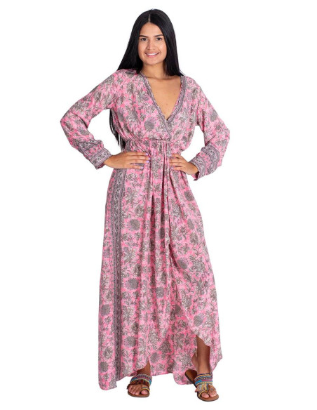 Pink Floral Dress