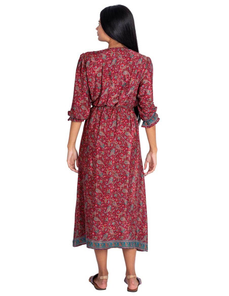 Button-down Midi Dress