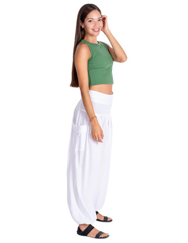 White Pocket Bloomers