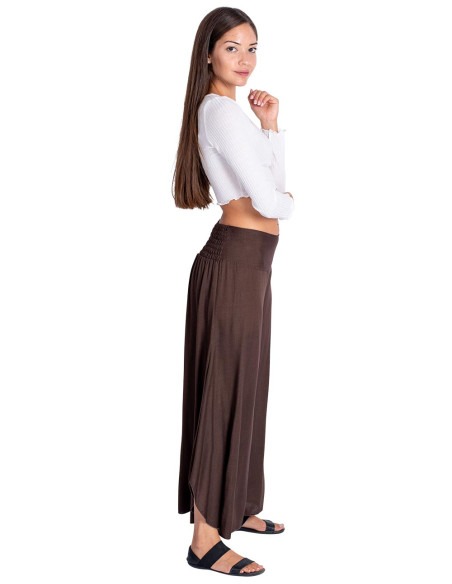 Brown Skirt Pants