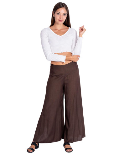 Brown Skirt Pants