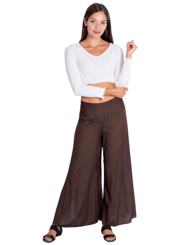 Brown Skirt Pants