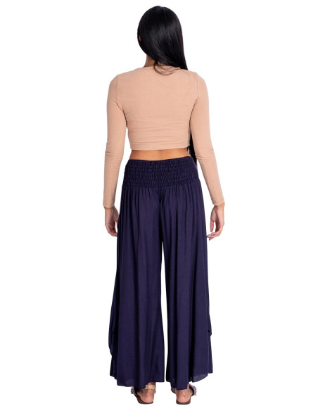 Blue Skirt and Trousers