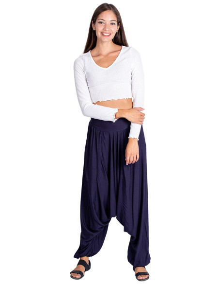 Blue Harem Pants