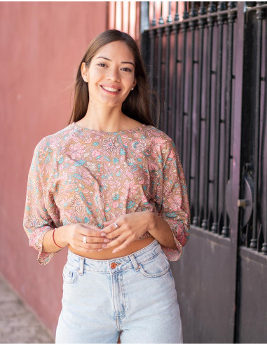 Top Cropd Beige