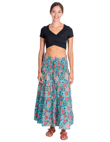 Printed Hippie Skirt