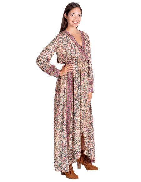 Long Printed Dress