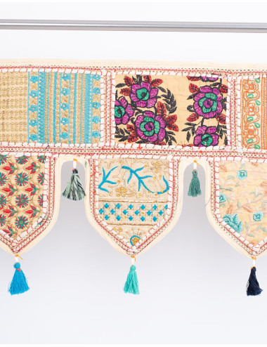 toran-beige-bordado-puerta-2-metros-india