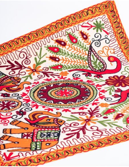 Embroidered Tapestry Animals