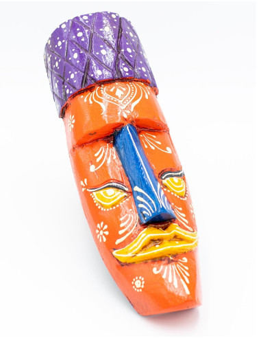 Handmade Wooden Trivia Mask