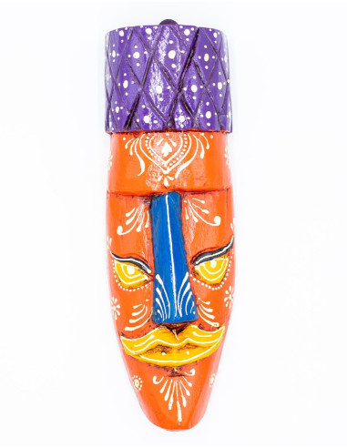 Handmade Wooden Trivia Mask