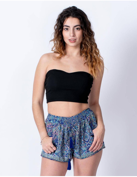 Women's Silk Mini Shorts