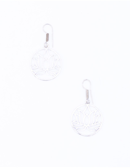 Lotus Flower Earrings