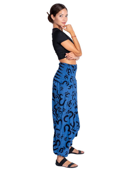 Blue Afghan Trousers