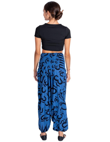 Blue Afghan Trousers