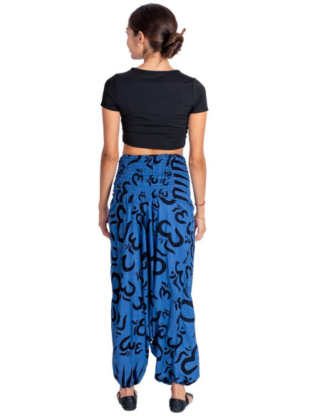 Blue Afghan Trousers