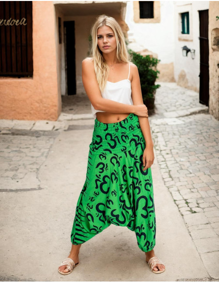 Blue Afghan Trousers