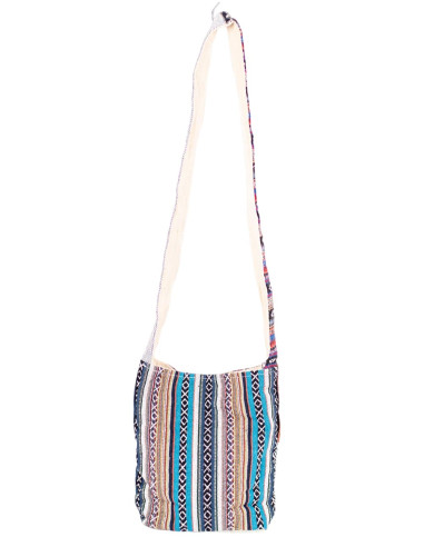 Hemp Double Pocket Crossbody Bag
