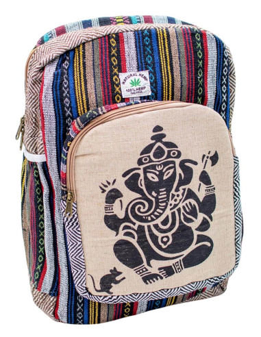 Trendy Unisex Hemp Backpack with Exclusive...