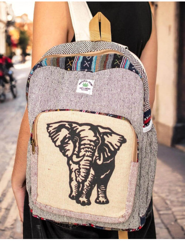 mochila-cañamo-elefante-colores-variados