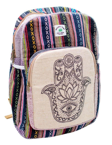 mochila-cañamo-mano-hamsa-ecologica-grande