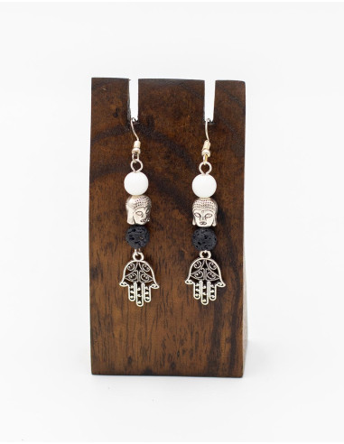 Aretes-largo-piedra-mineral-mano-hamsa