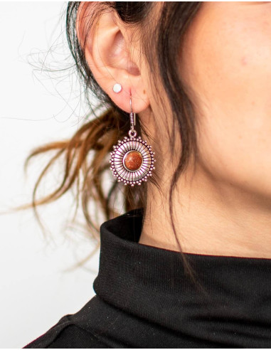 Kimago Circular Earrings – Indian Crafts with...