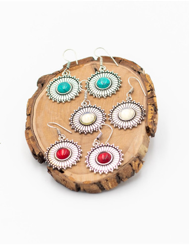 Kimago Circular Earrings – Indian Crafts with...