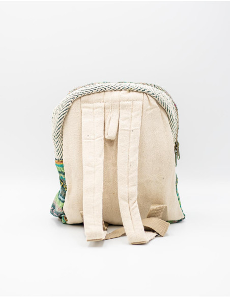 Exclusive Handmade Hemp Backpack - Unique in Color and Design