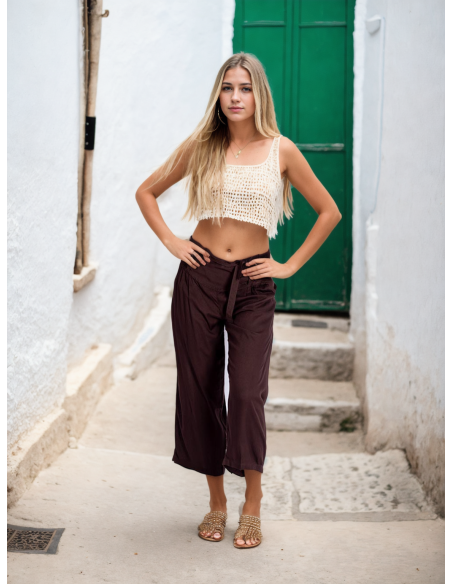 pantalon-capri-marron-mujer-verano