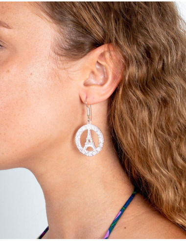 Handcrafted Eiffel Tower Earrings | Kimago