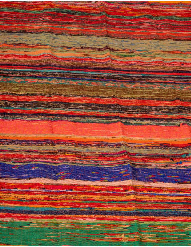 Large handmade Jarapa ethnic rug | Kimago