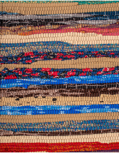 Alfombra étnica hippie artesanal multicolor |...