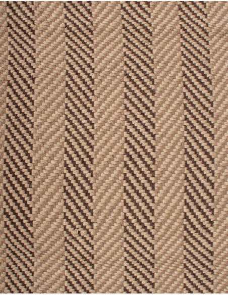 Handmade brown boho ethnic rug | Kimago