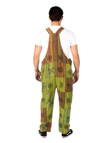 Colorful handmade boho unisex jumpsuit | Kimago