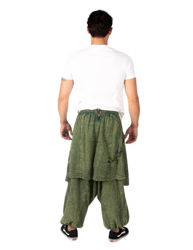 Men's Boho Cotton Afghan Pants | Kimago