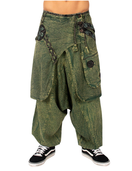 Men's Boho Cotton Afghan Pants | Kimago