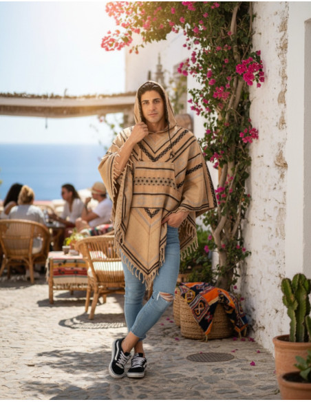 poncho-unisex-algodon-kimago-hombre