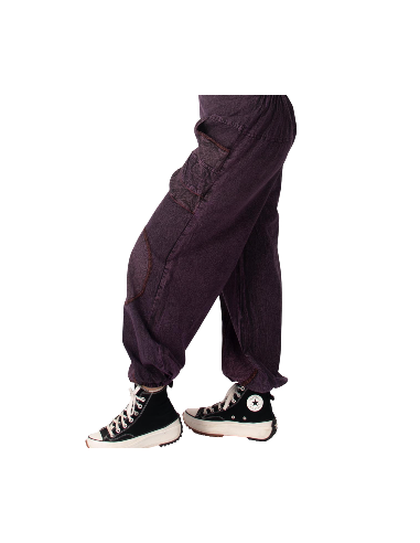 Kimago handmade purple unisex harem pants